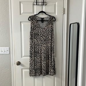 Womens Premise leopard dress